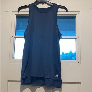 Reebok grey blue grey tank top!